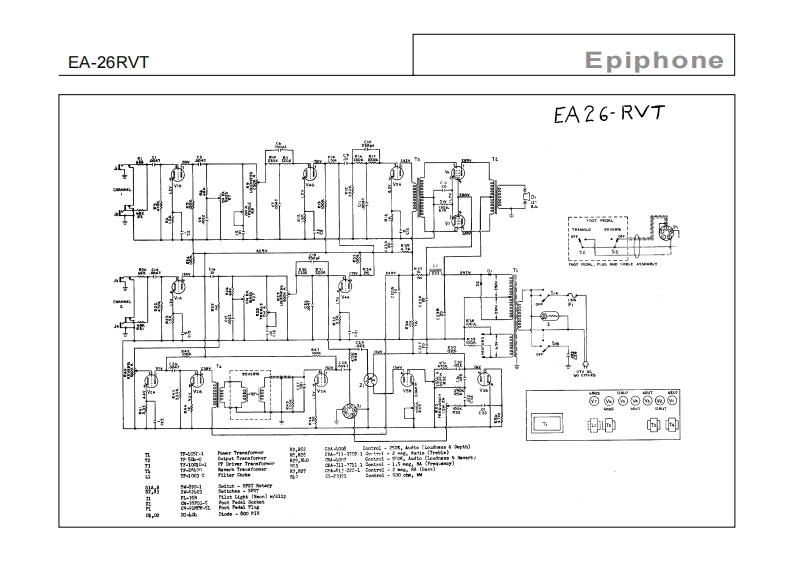 ea_26rvt-electra维修电器原理图说明书手册