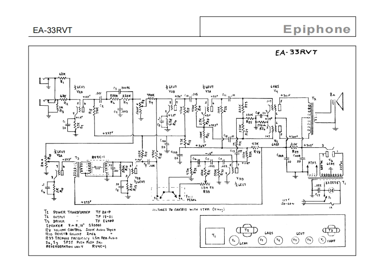 ea_33rvt-galaxie维修电器原理图说明书手册