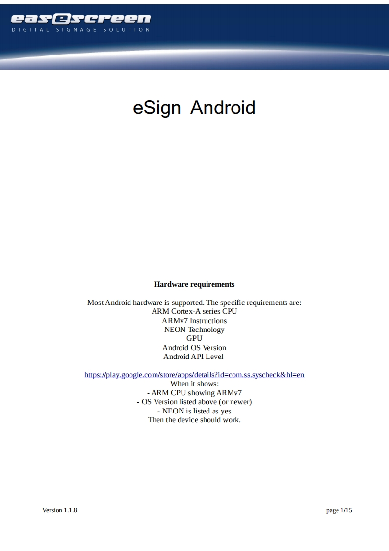 easesceeen-eSign-Android-操作说明书手册-1.1.8