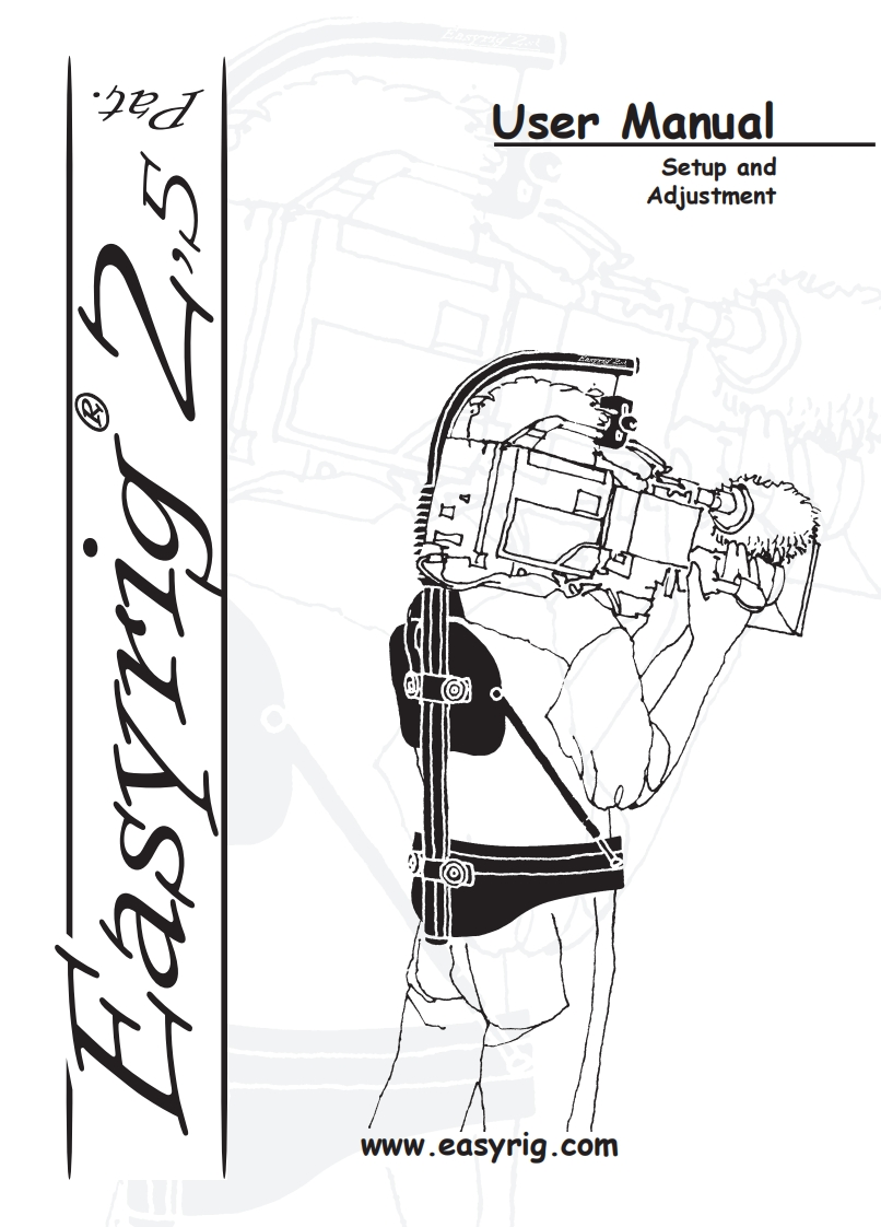 easyrig_2.5manual使用说明书手册