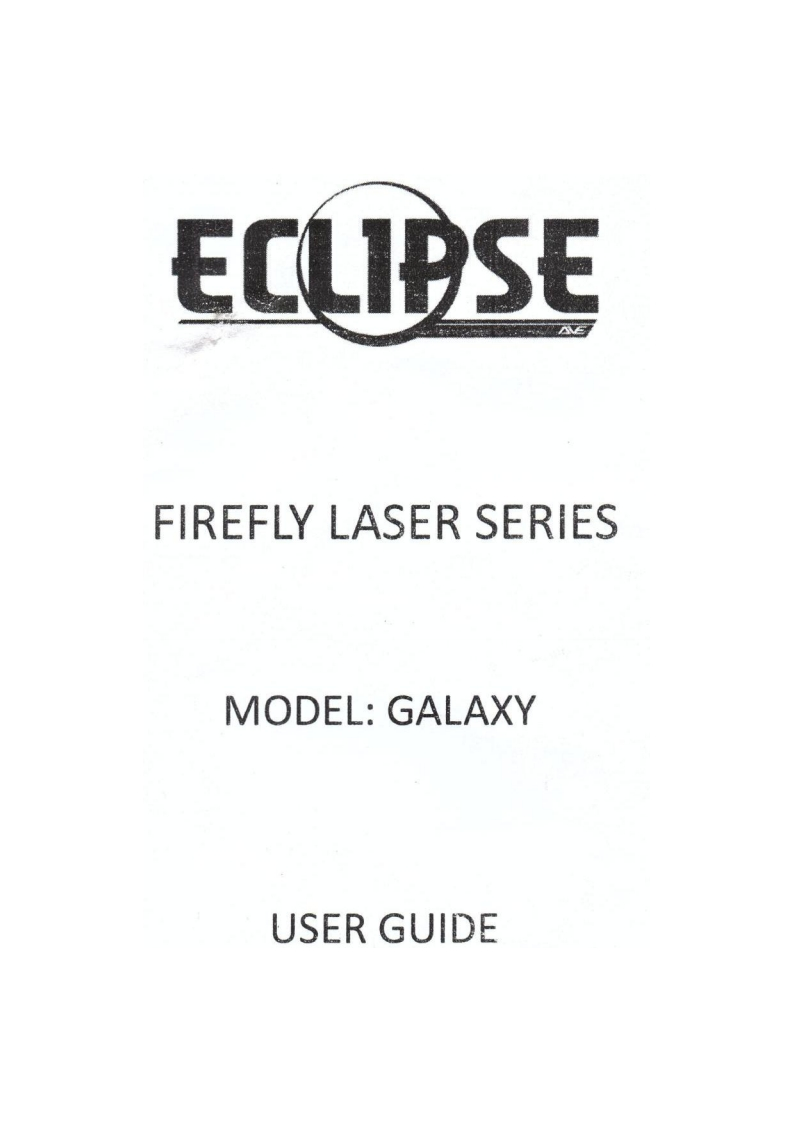 eclipseGALAXY操作说明书手册