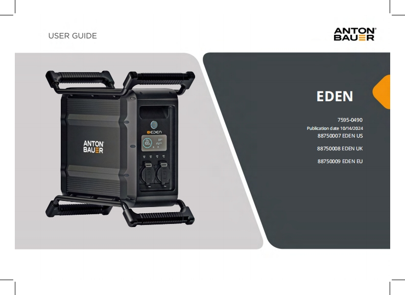 eden_操作说明书手册