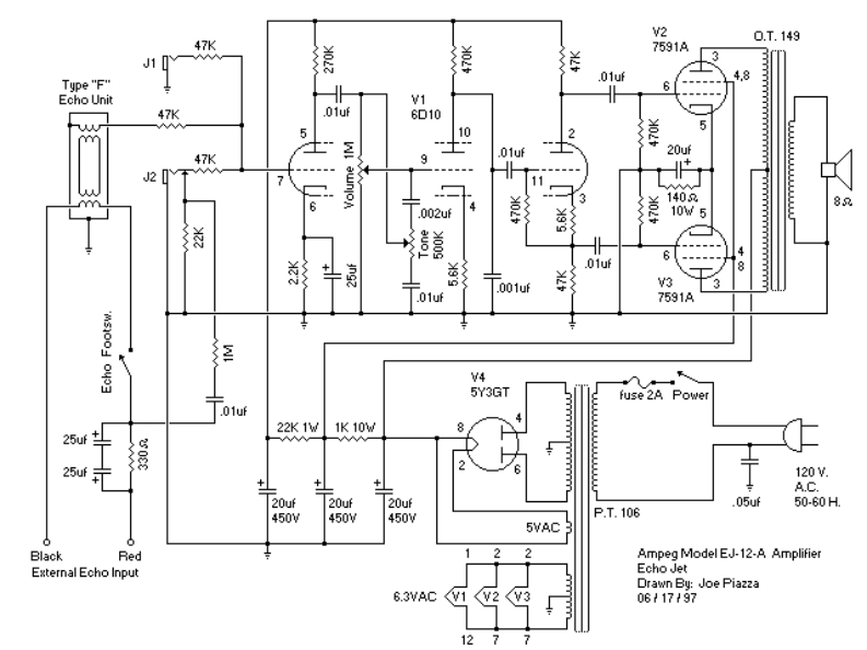 ej12_echojet维修电器原理图说明书手册