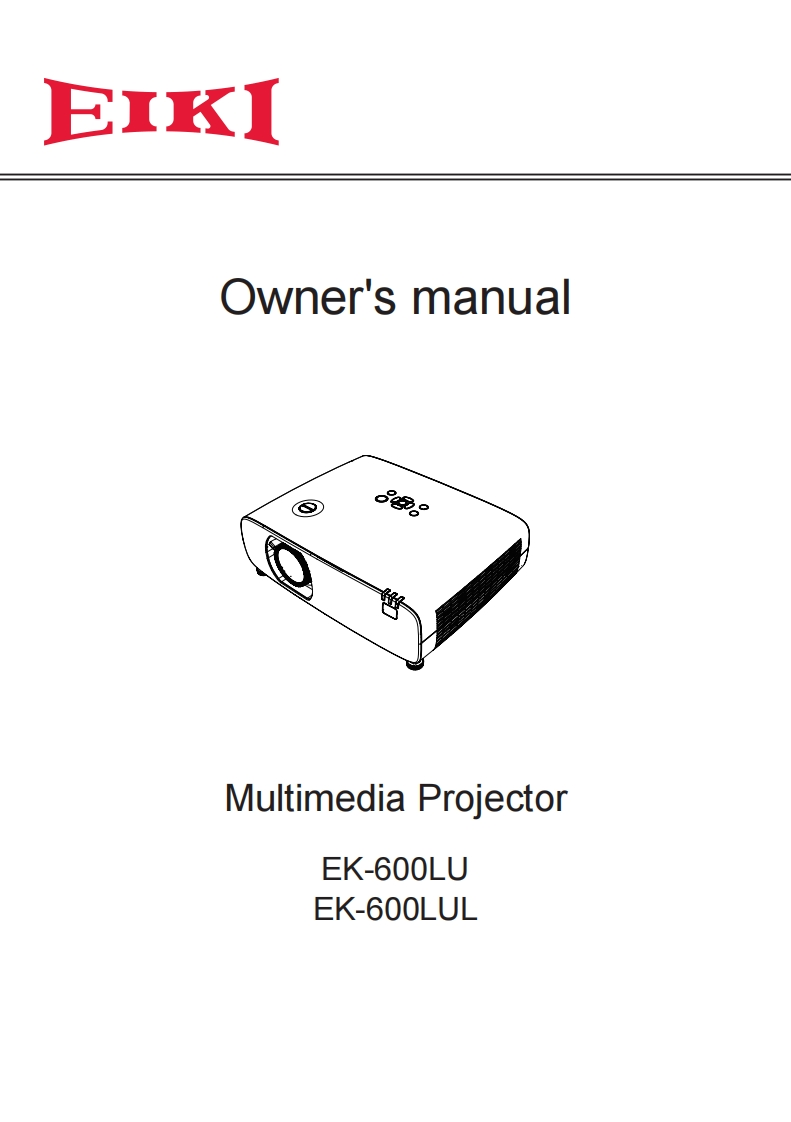 ek600lu_操作说明书手册