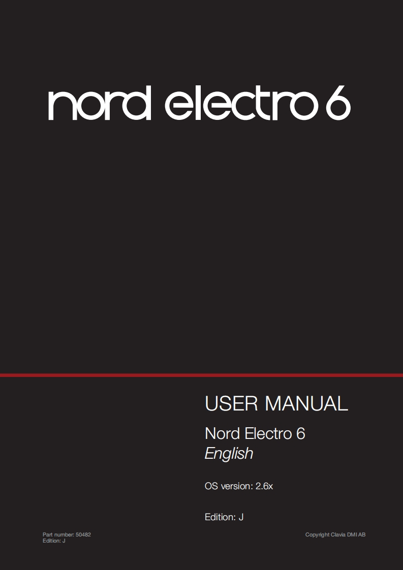 electro6_操作说明书手册