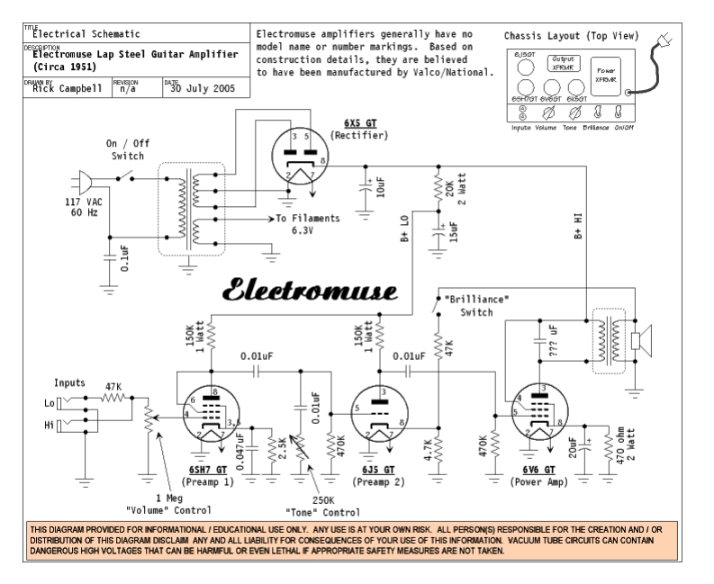 electromuse_3维修电器原理图说明书手册