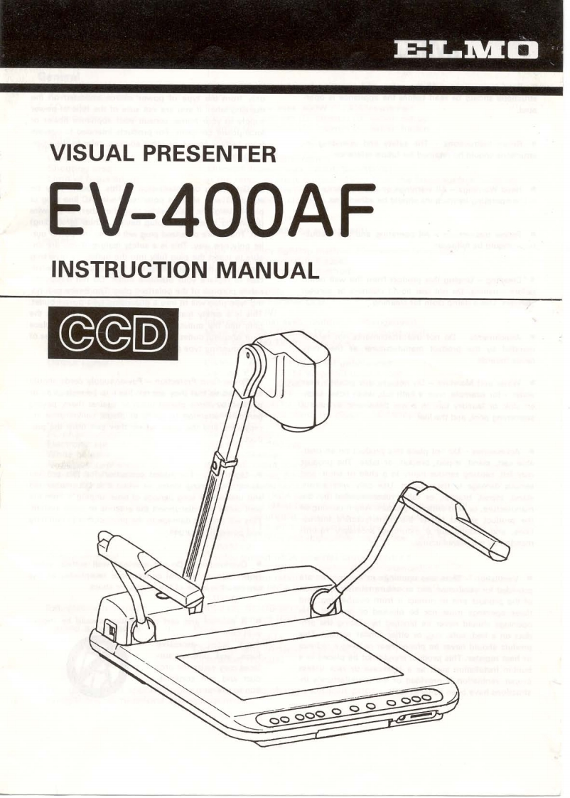 elmo_EV-400AF_manual使用说明书手册