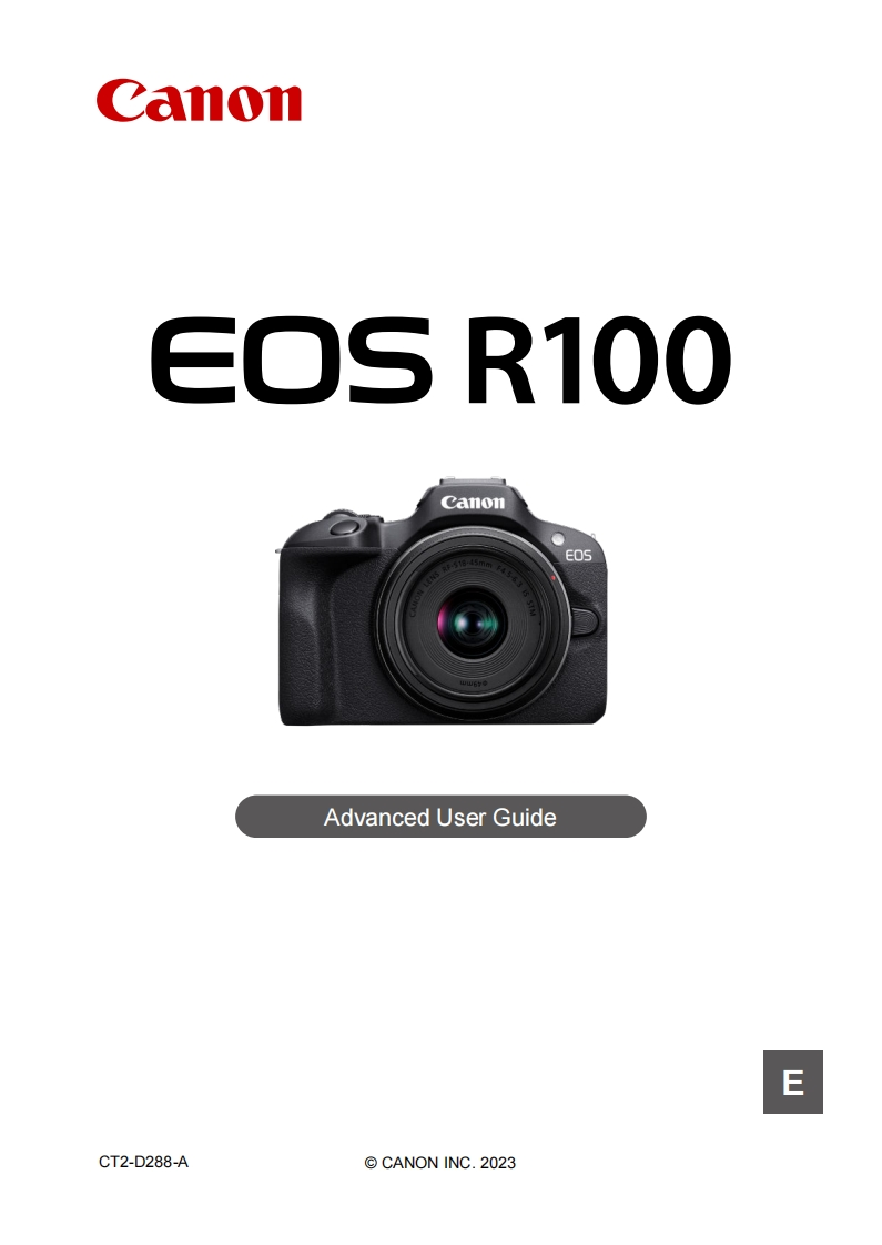 eos_r100_操作说明书手册