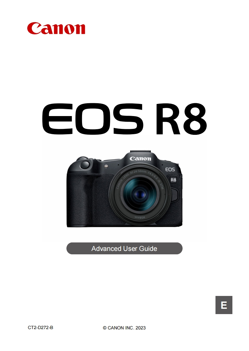 eos_r8_操作说明书手册