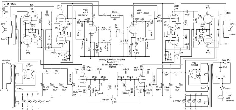et1_echotwin维修电器原理图说明书手册