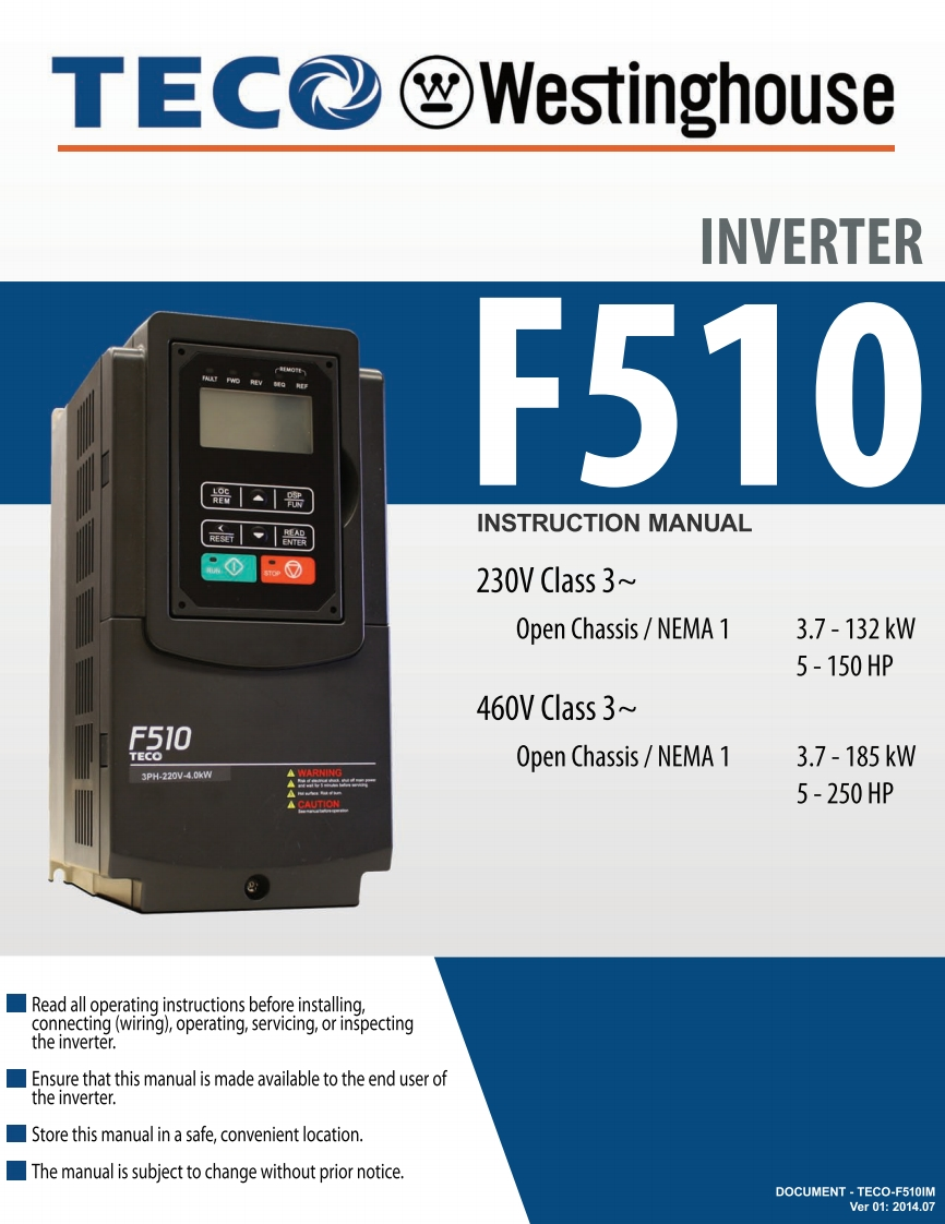 f510-series-安装操作说明书手册