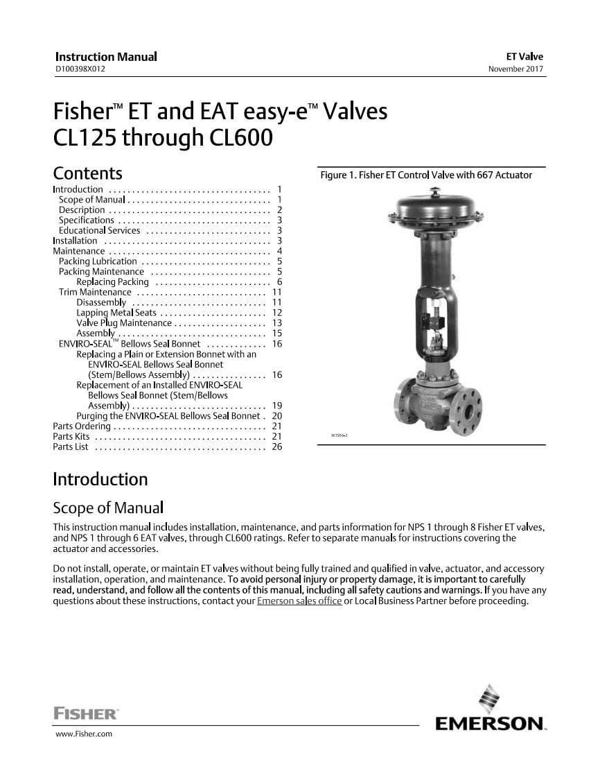 fisher_ET-EAT_im操作说明书手册