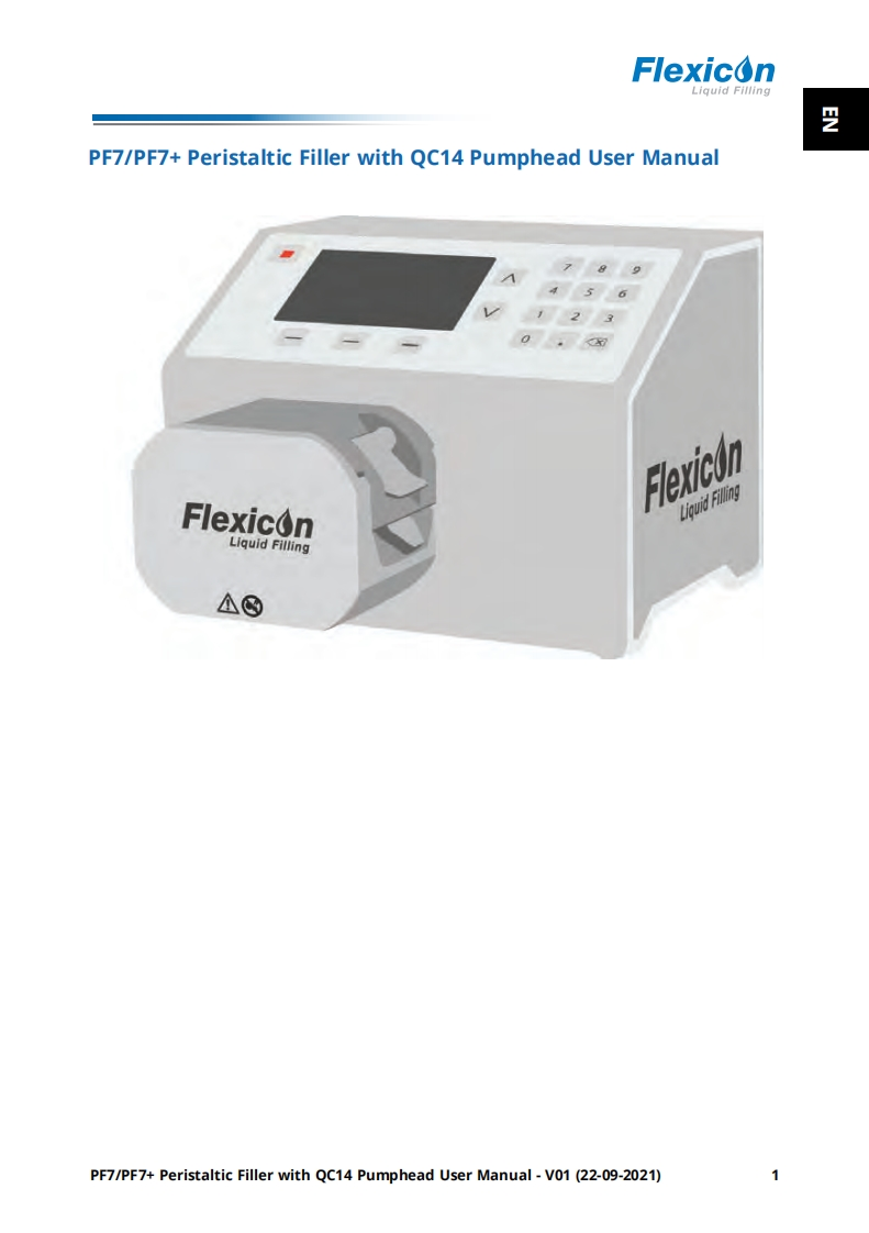 flexicon-PF7-User-操作说明书手册