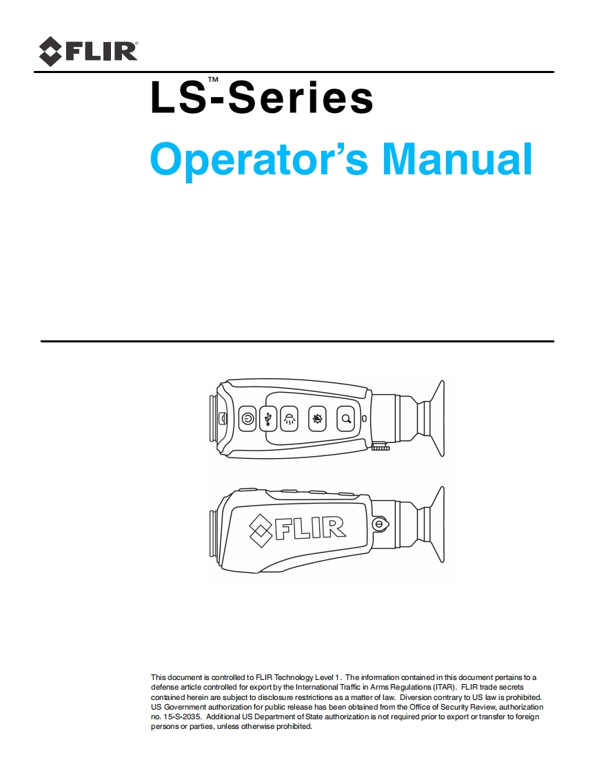 flir-LS-Series-Operators-操作说明书手册