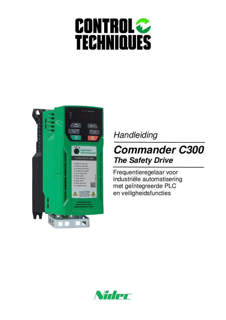 frequentieregelaars-commander-c300-操作说明书手册-nl-v14