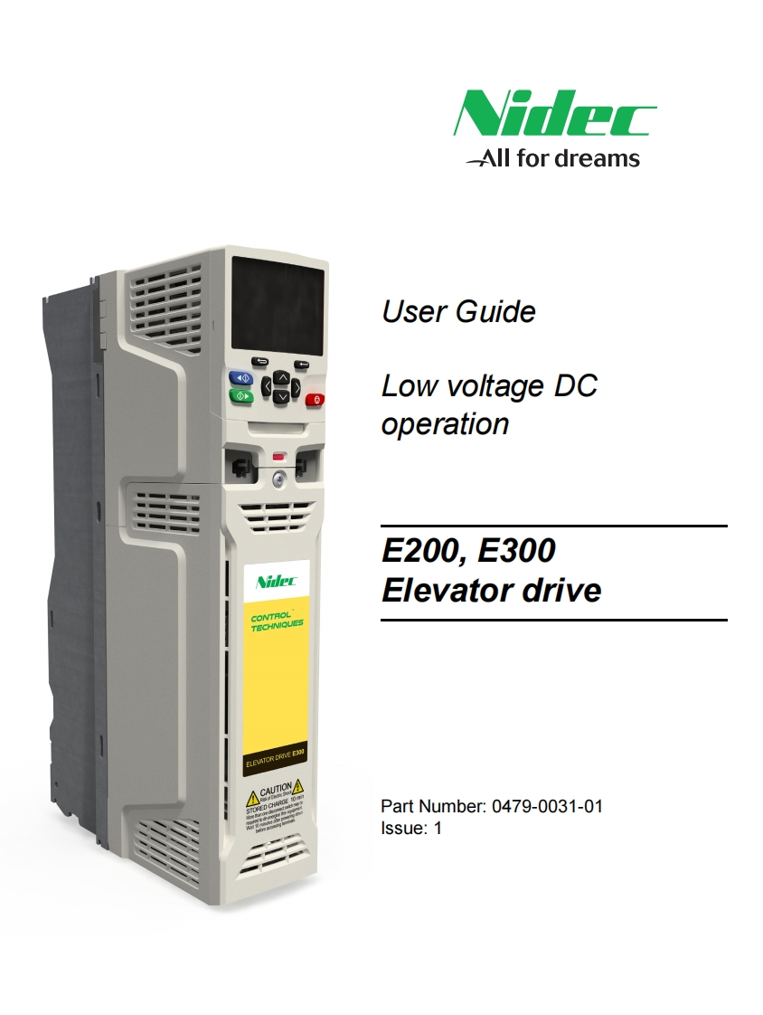 frequentieregelaars-elevator-drive-e300-low-voltage-dc-安装操作说明书手册-en-iss1-0479-0031-01
