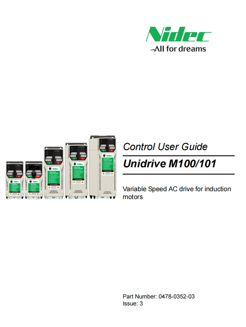 frequentieregelaars-unidrive-m100-101-control-安装操作说明书手册-en-iss3-0478-0352-03