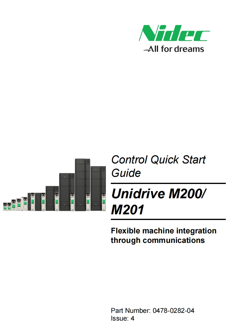 frequentieregelaars-unidrive-m200-m201-control-快速操作说明书手册-en-iss4-0478-0282-04