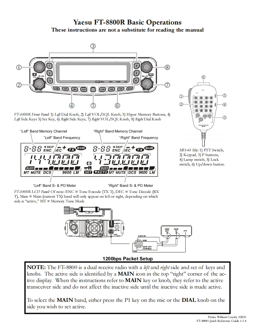 ft-8800-qrc操作说明书手册-找手册网