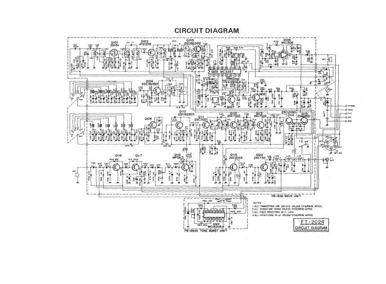ft202r-schematic维修电器原理图