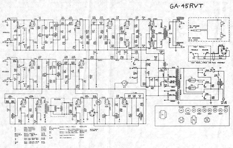 ga45rvt维修电器原理图说明书手册