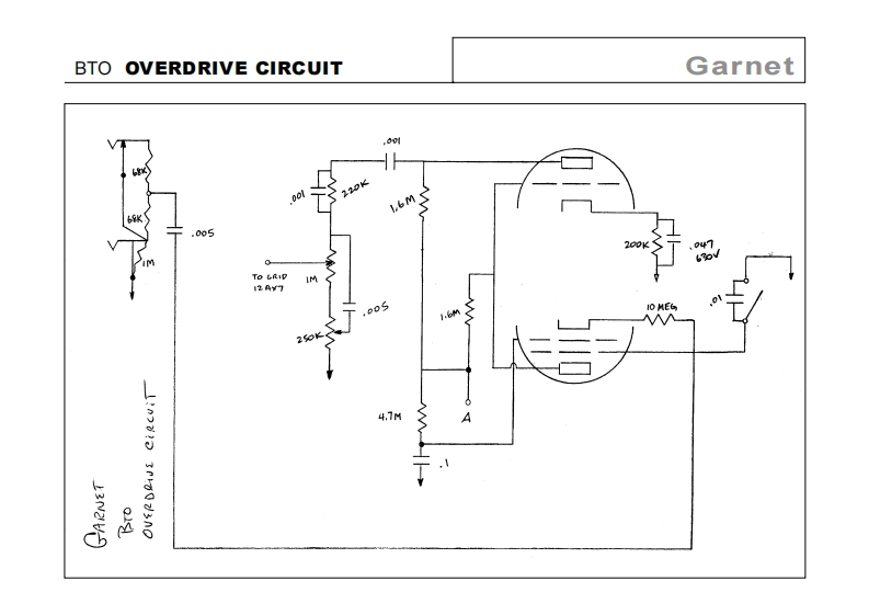 garnet_b260d_bto_bass维修电器原理图说明书手册