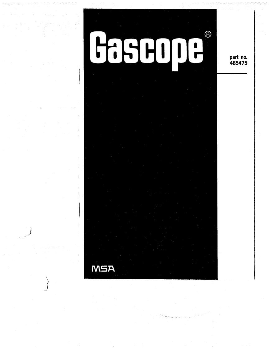 gascope-combustible-gas-indicator_调试手册说明书指南