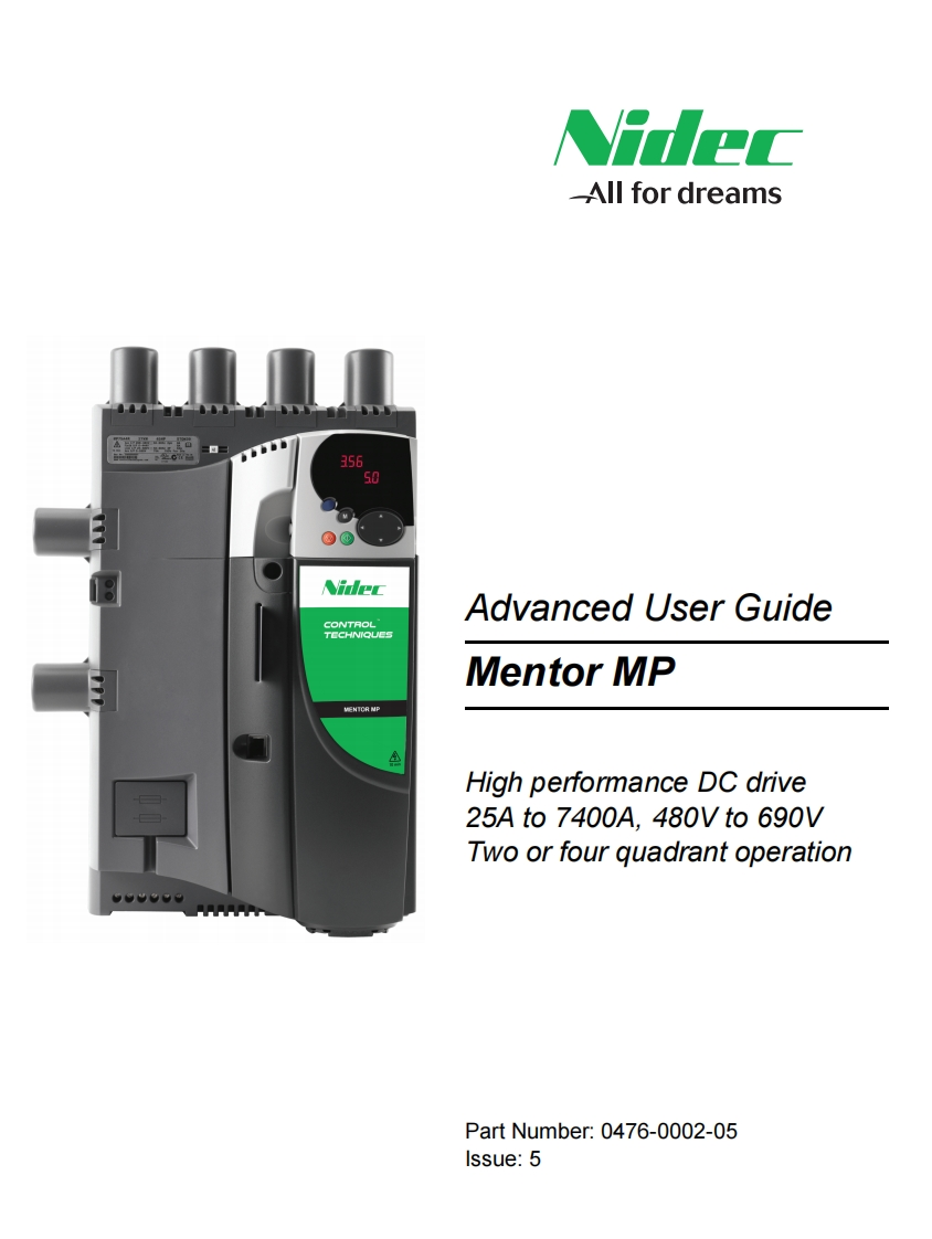 gelijkstroomregelaars-mentor-mp-advanced-安装操作说明书手册-en-iss5-0476-0002-05