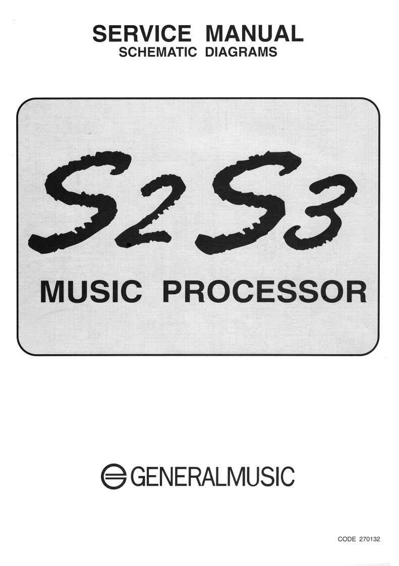 gem-s2-维修电器原理图手册