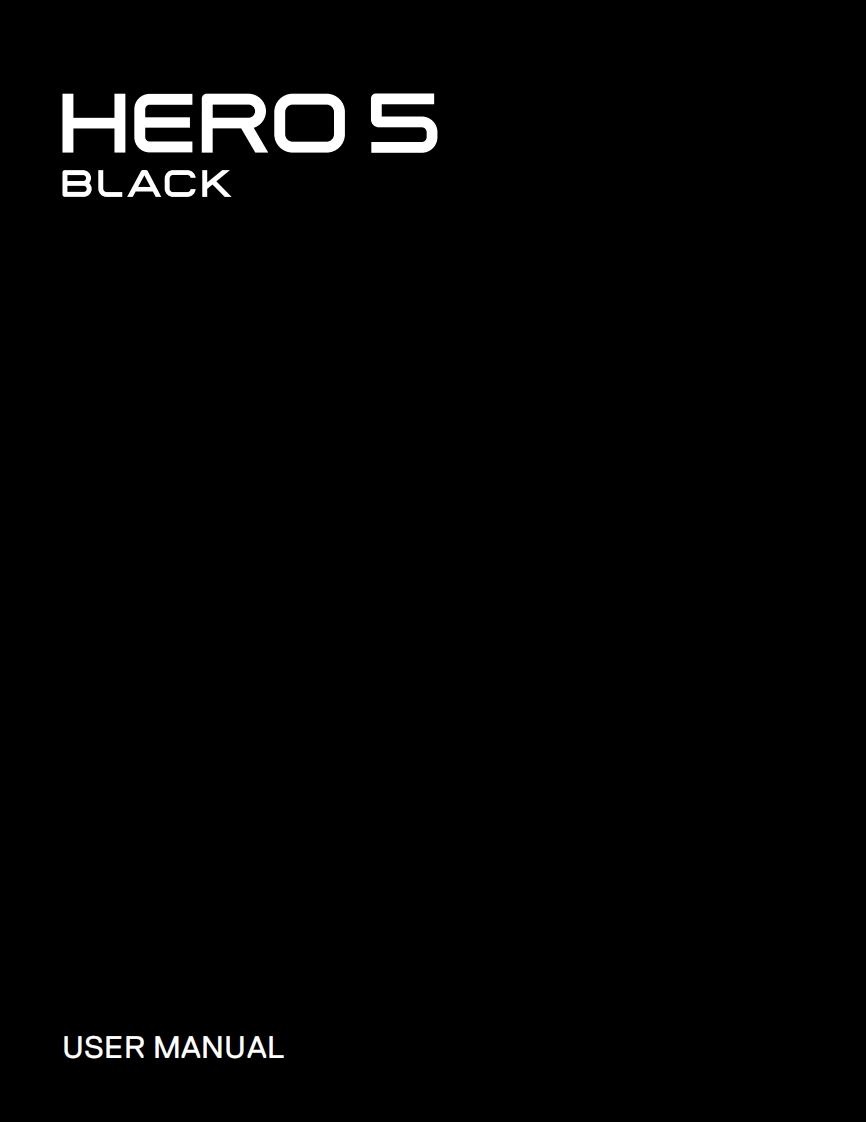 gopro-hero-5-black-action-camera-使用说明书手册-pdf