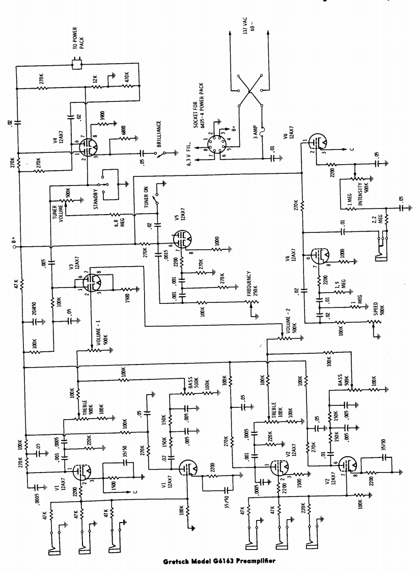 gretsch_6163维修电器原理图说明书手册