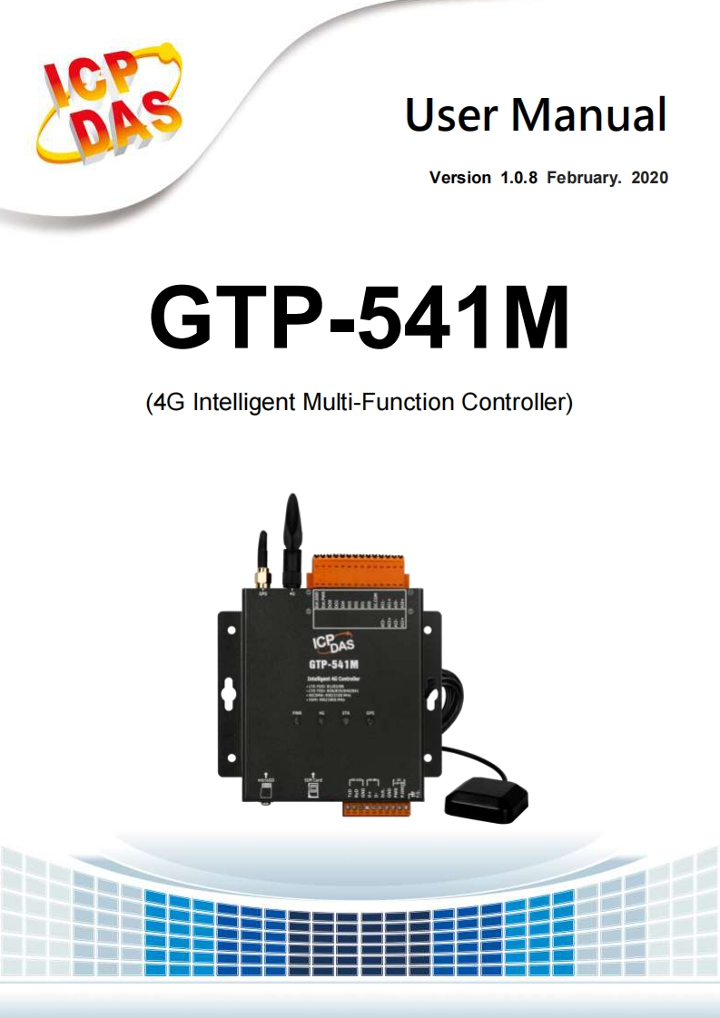 gtp-541m_用户操作说明书手册_英语_v1.0.8