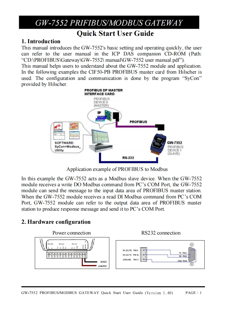 gw-7552用户操作说明书手册-英语