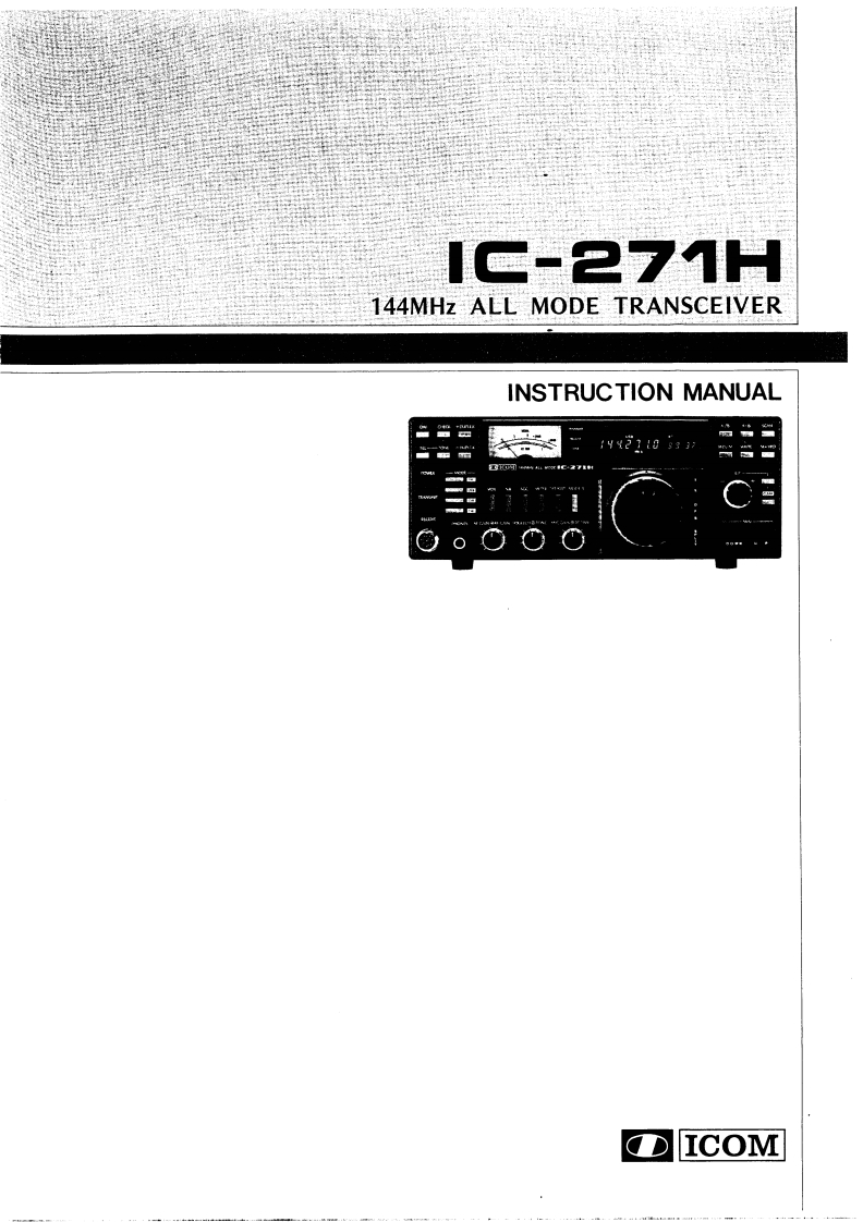 ham.dmz.ro.ic271h_操作说明书手册