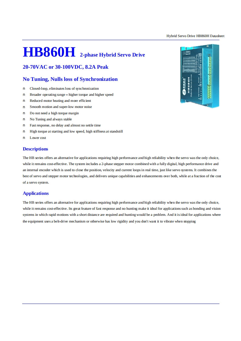 hb860h_操作说明书手册