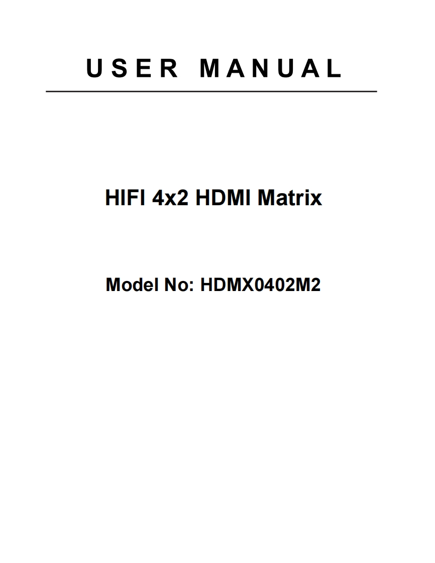 hdmx0402m2-操作说明书手册