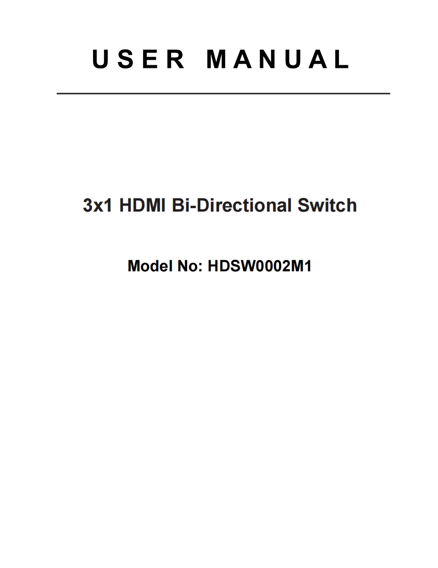 hdsw0002m1-操作说明书手册
