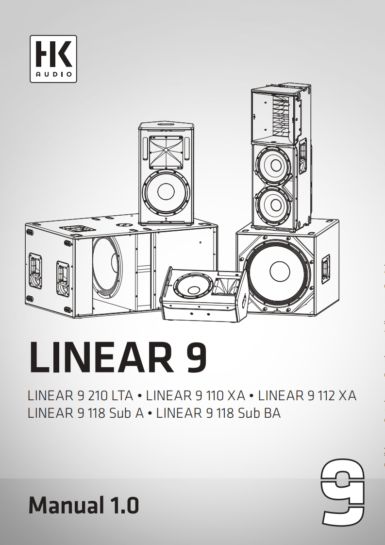 hkaudioLINEAR9操作说明书手册