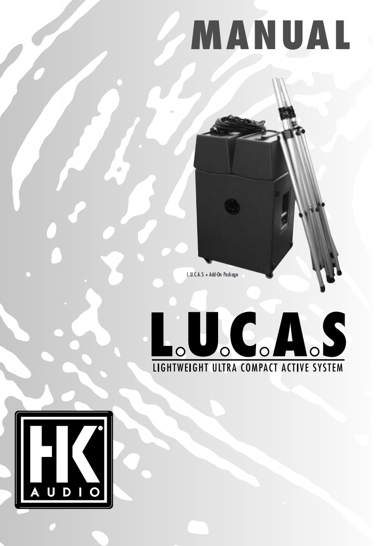 hkaudioLUCAS操作说明书手册