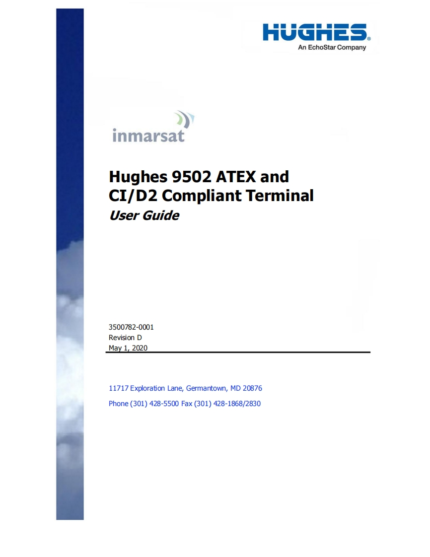 hughes-9502-one-piece-terminal-compliant-terminal-操作说明书手册