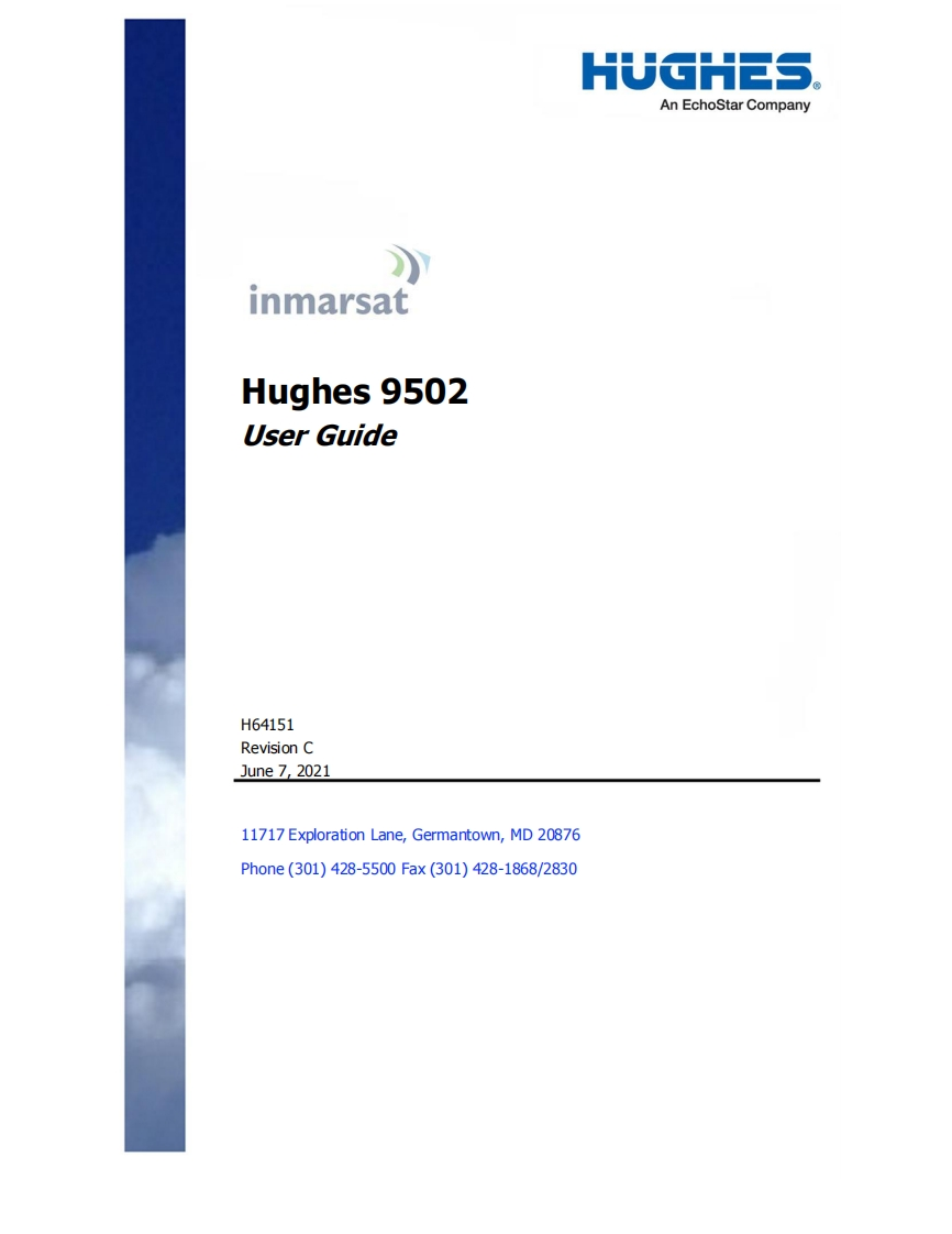 hughes-9502-one-piece-terminal-操作说明书手册