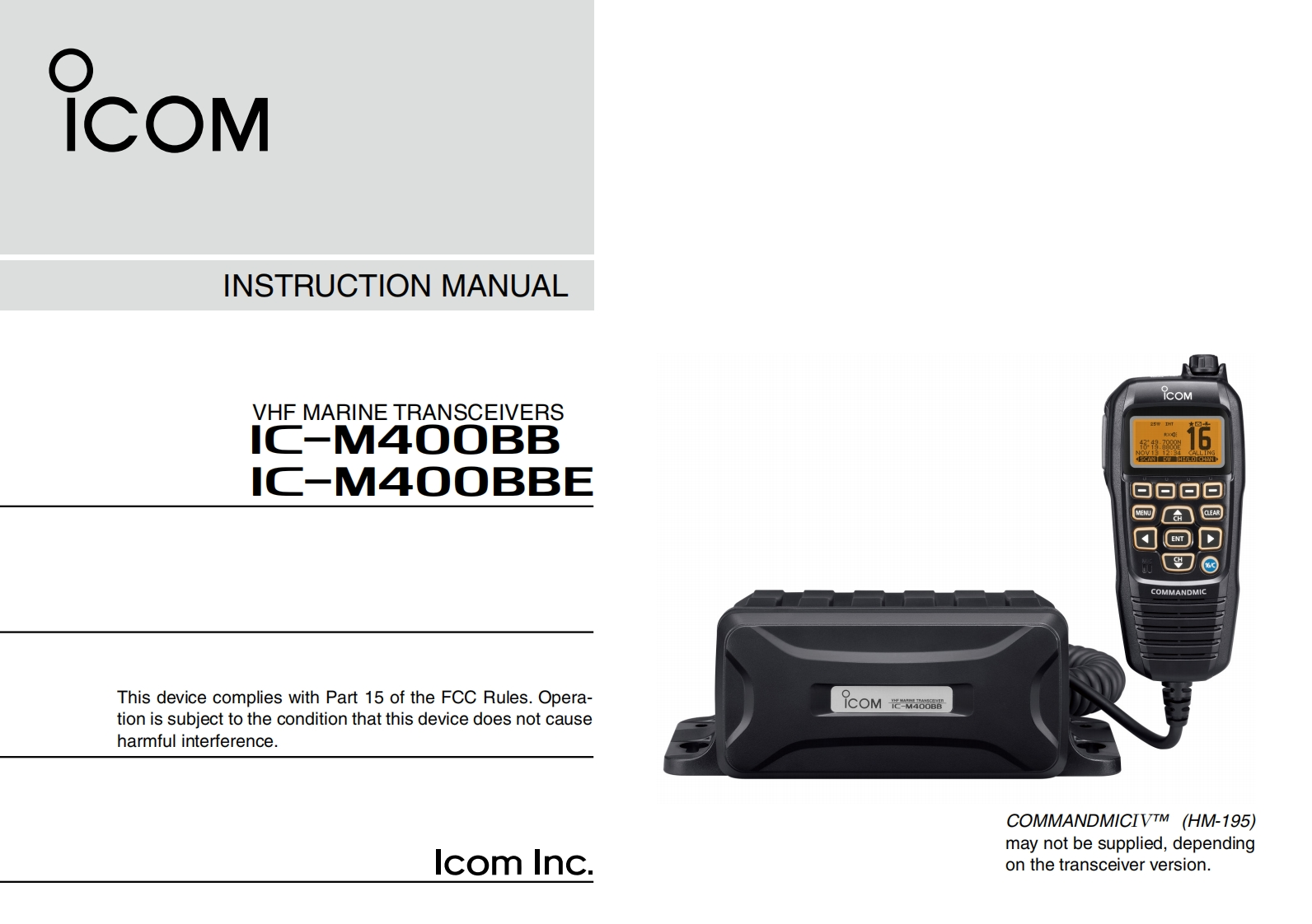 icom-ic-m400bb-user-manual操作说明书手册-en-找手册网