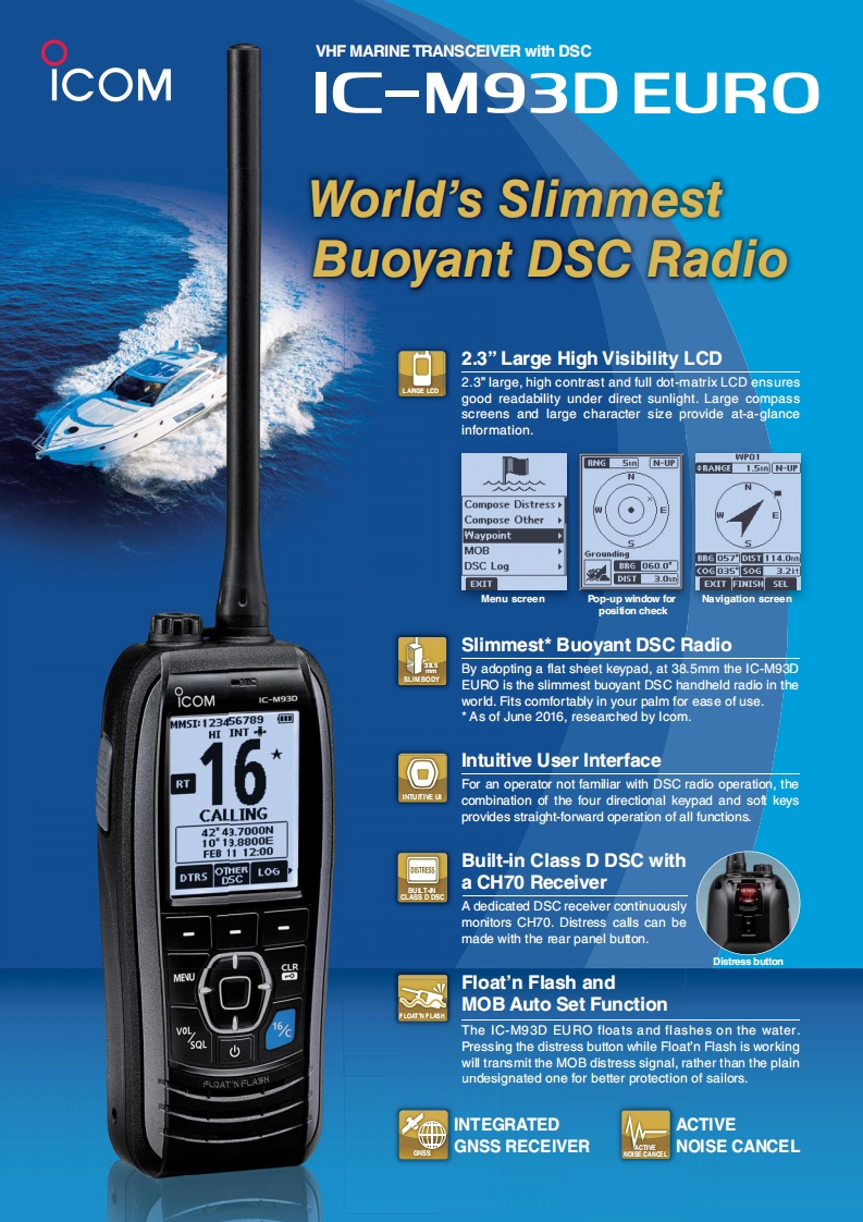 icom-ic-m93-user-guide操作说明书手册