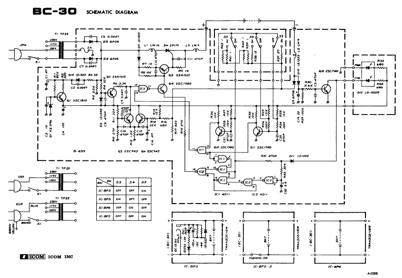 icom_bc30_参考电器原理图手册