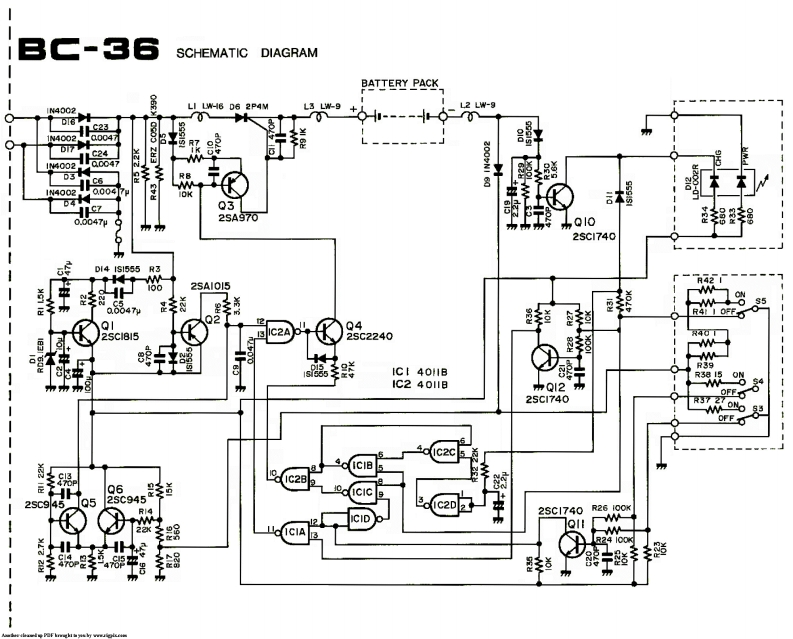 icom_bc36_参考电器原理图手册