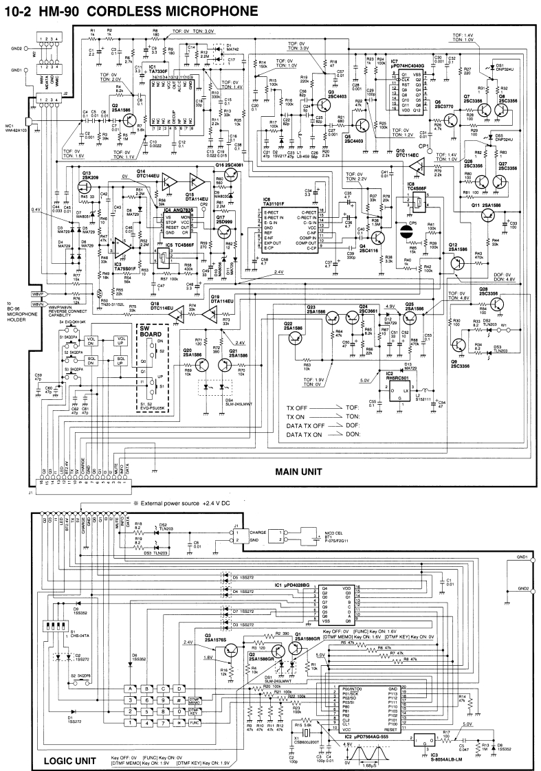 icom_hm90_参考电器原理图手册