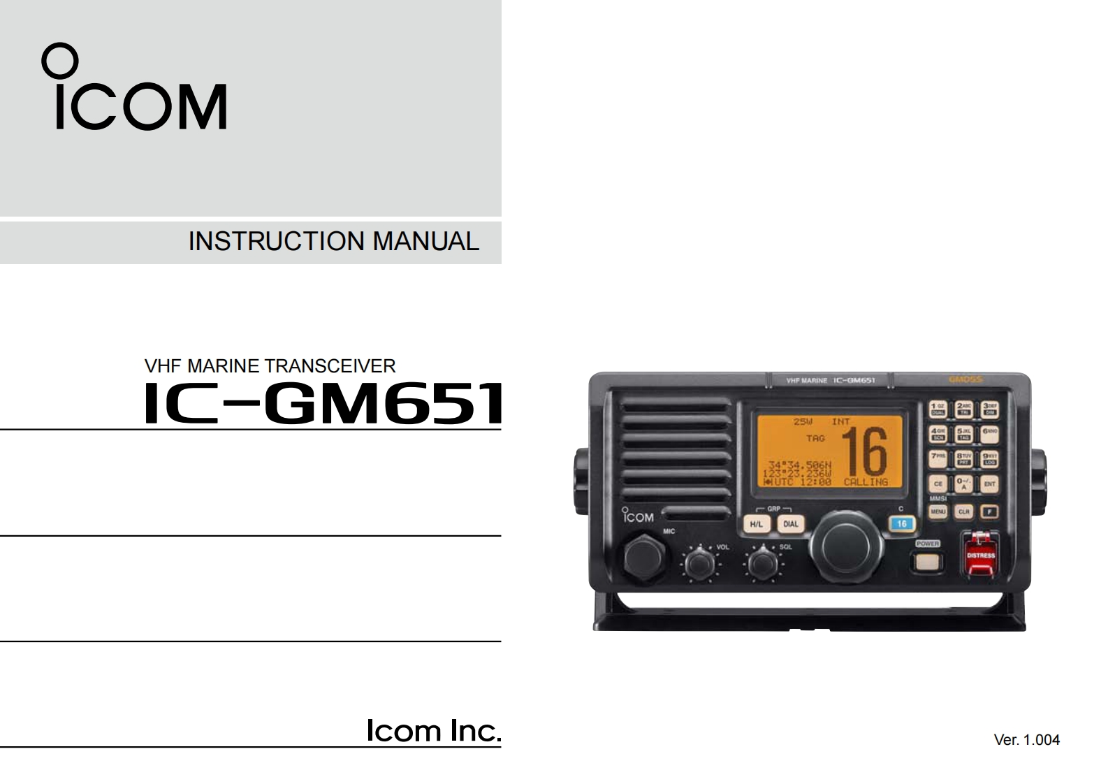 icom_icgm651_使用说明书手册-找手册网