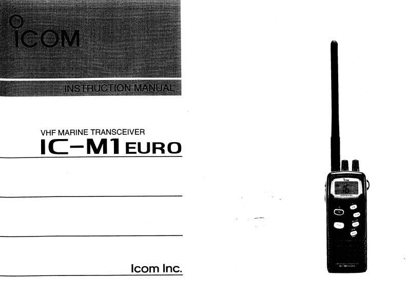 icom_icm1euro_使用说明书手册