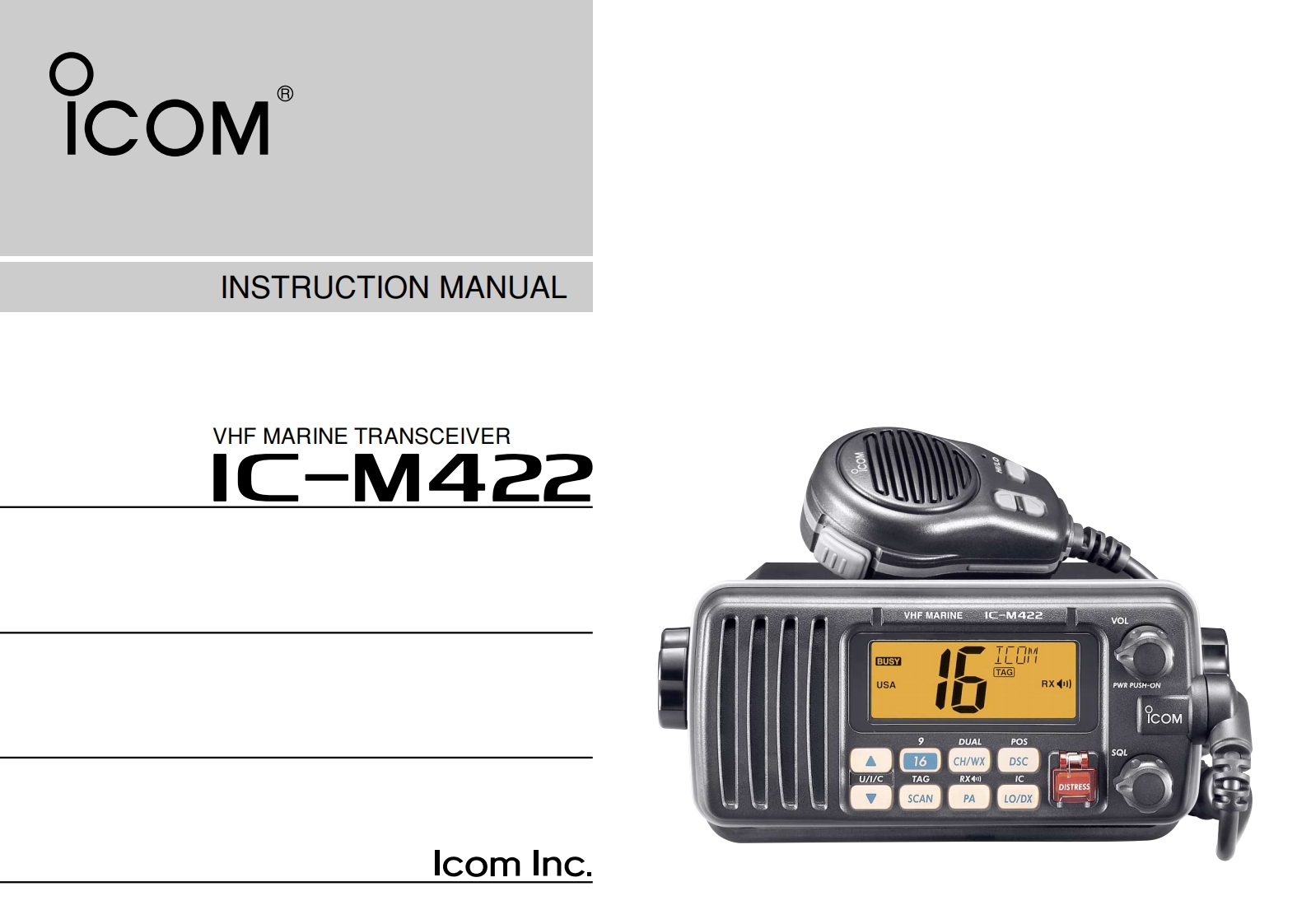 icom_icm422_使用说明书手册-找手册网