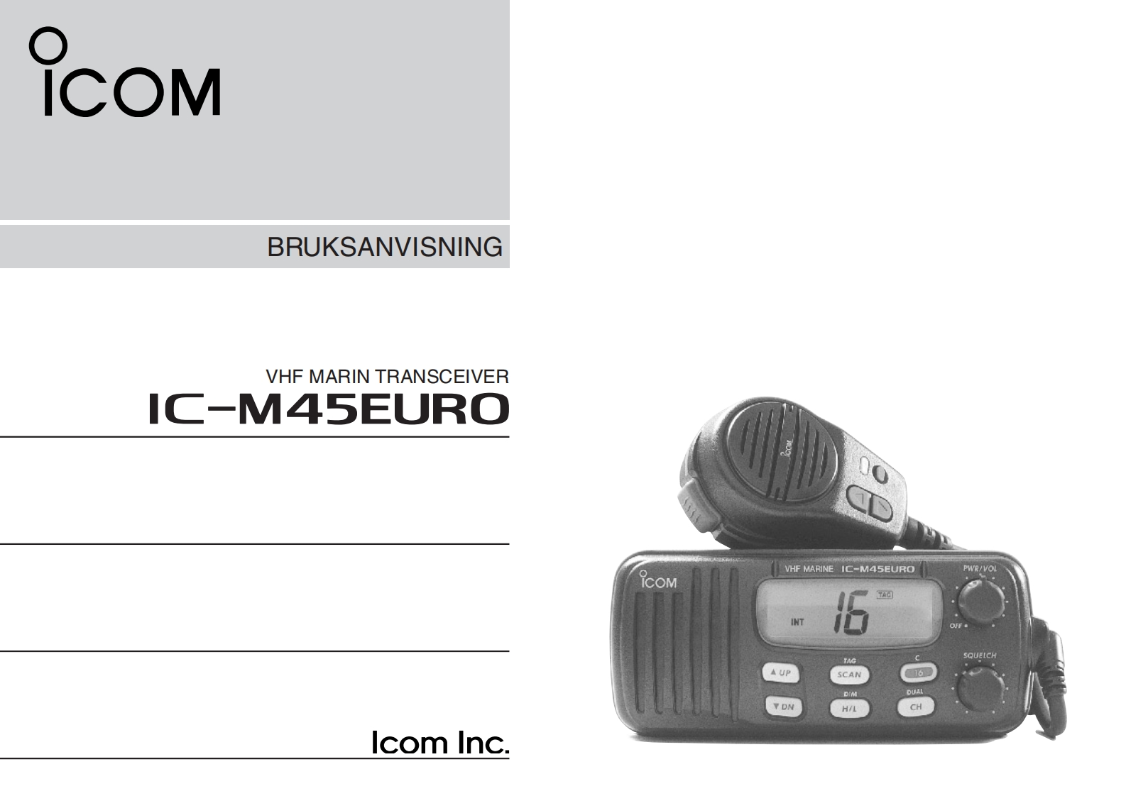 icom_icm45euro_使用说明书手册swe